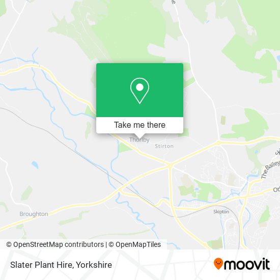 Slater Plant Hire map