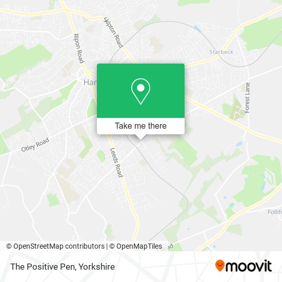 The Positive Pen map