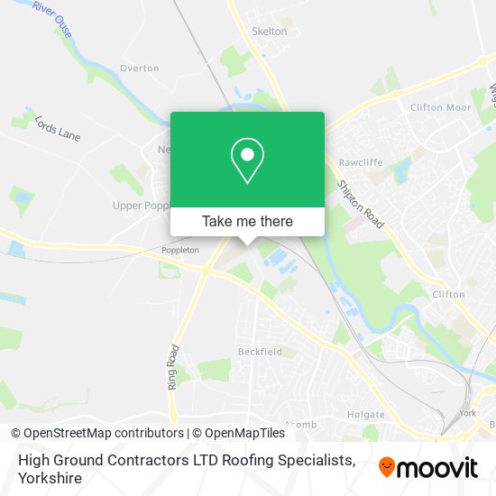 High Ground Contractors LTD Roofing Specialists map