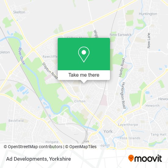 Ad Developments map