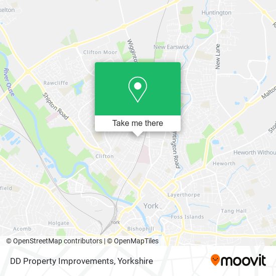 DD Property Improvements map