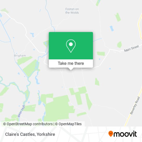 Claire's Castles map