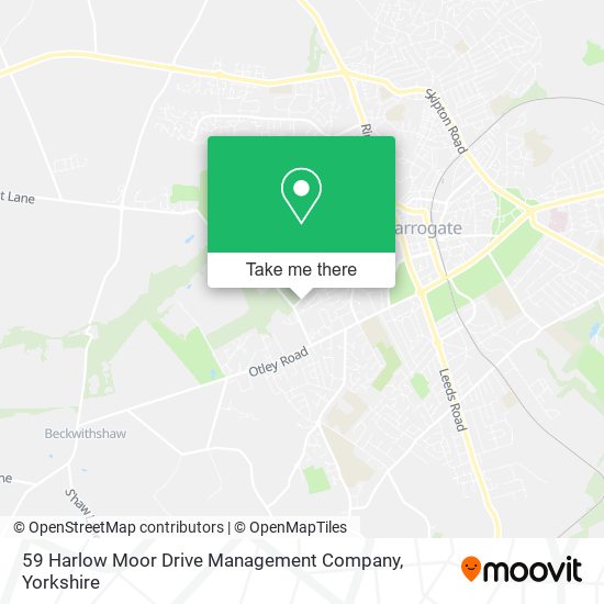 59 Harlow Moor Drive Management Company map