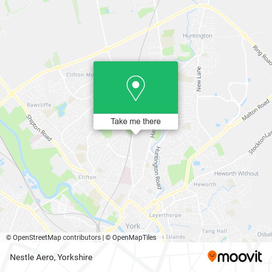 Nestle Aero map