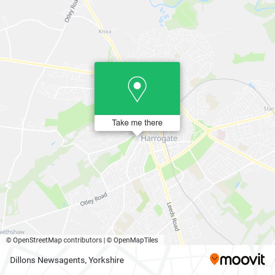 Dillons Newsagents map