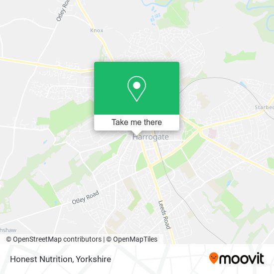Honest Nutrition map