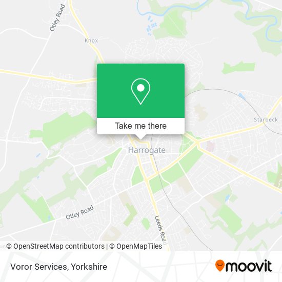Voror Services map