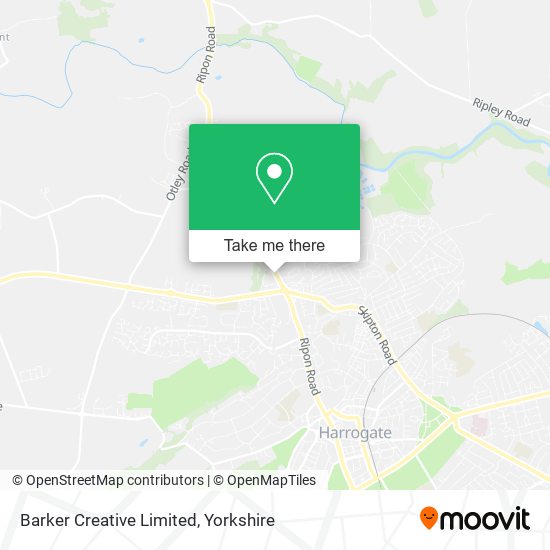 Barker Creative Limited map