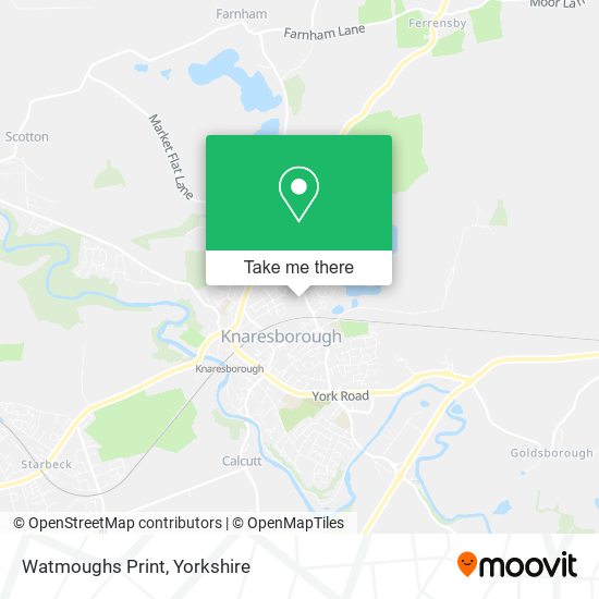 Watmoughs Print map