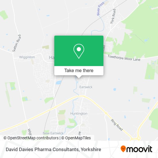 David Davies Pharma Consultants map