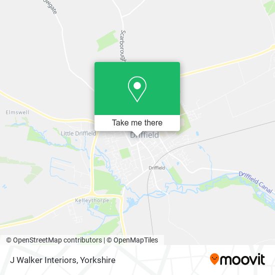 J Walker Interiors map