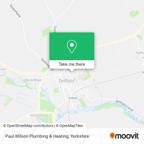 Paul Wilson Plumbing & Heating map