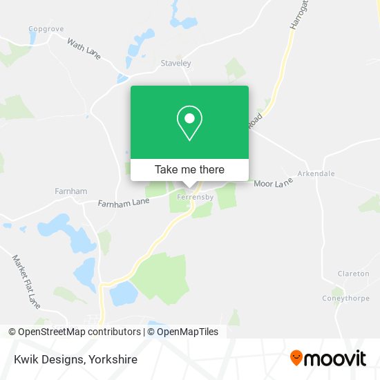 Kwik Designs map