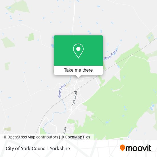 City of York Council map