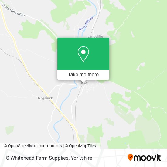 S Whitehead Farm Supplies map