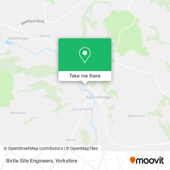 Birtle Site Engineers map