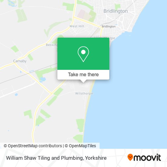 William Shaw Tiling and Plumbing map