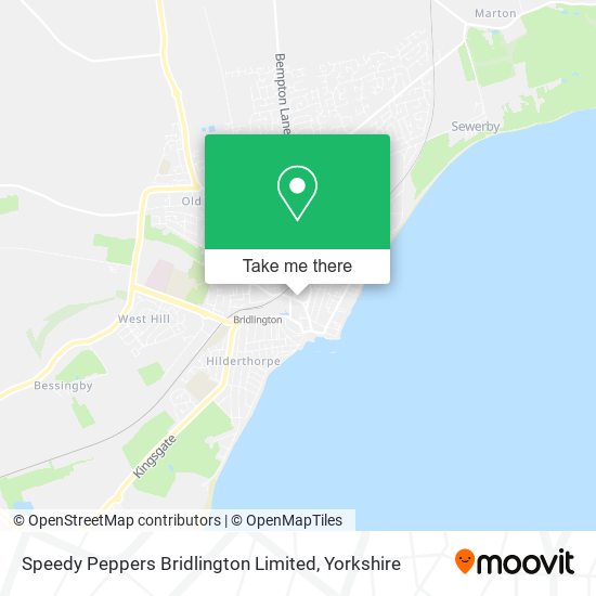 Speedy Peppers Bridlington Limited map