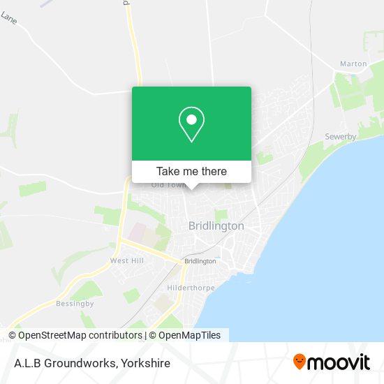A.L.B Groundworks map