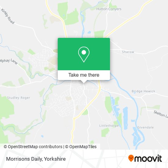 Morrisons Daily map