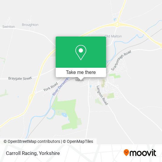 Carroll Racing map