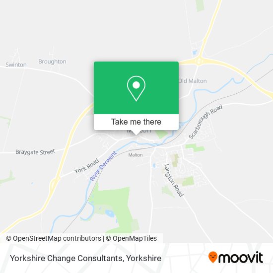 Yorkshire Change Consultants map