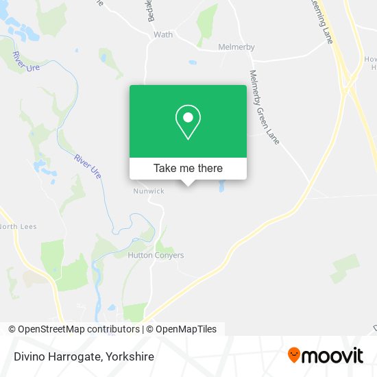 Divino Harrogate map