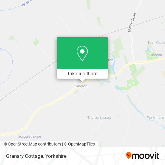 Granary Cottage map