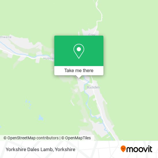 Yorkshire Dales Lamb map