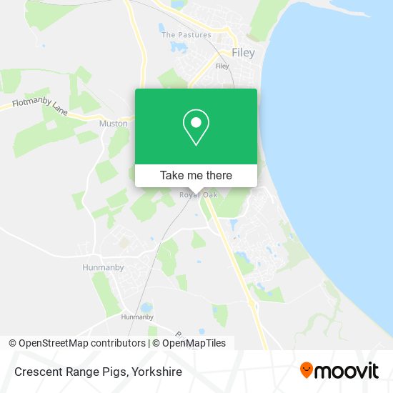 Crescent Range Pigs map