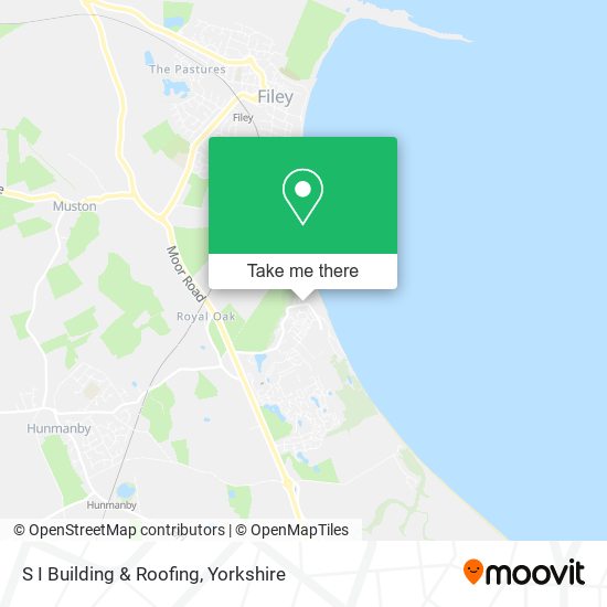 S I Building & Roofing map