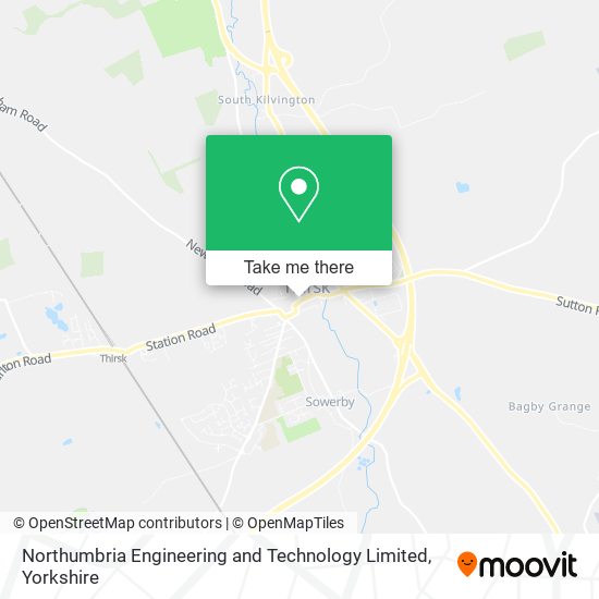 Northumbria Engineering and Technology Limited map