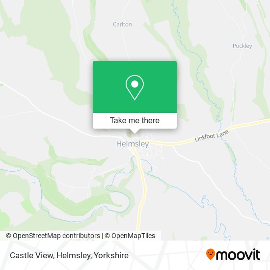 Castle View, Helmsley map