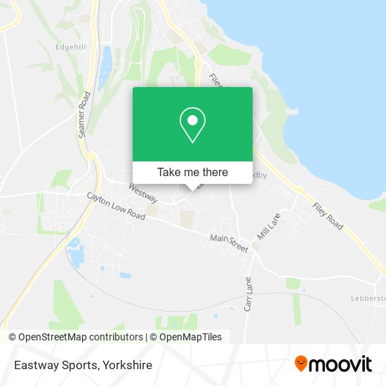 Eastway Sports map