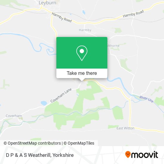 D P & A S Weatherill map