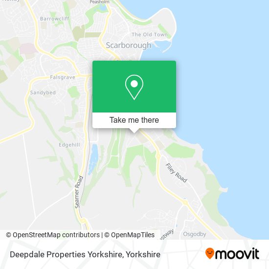 Deepdale Properties Yorkshire map