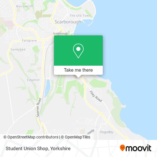 Student Union Shop map