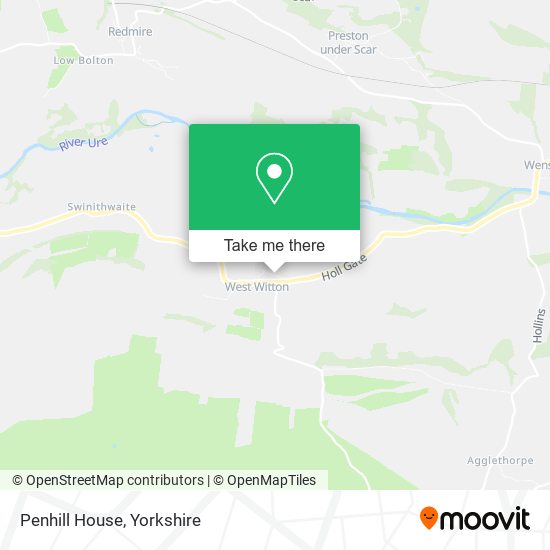 Penhill House map