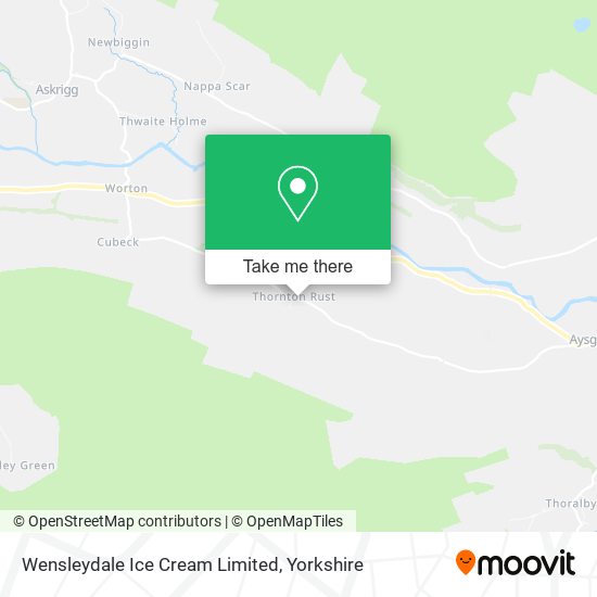 Wensleydale Ice Cream Limited map