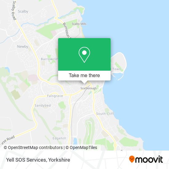 Yell SOS Services map