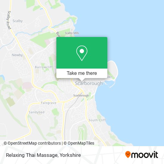 Relaxing Thai Massage map