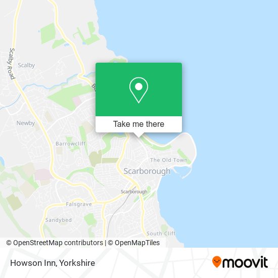 Howson Inn map