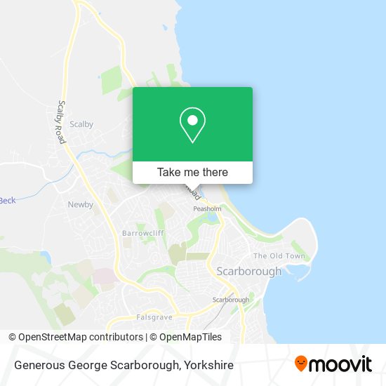 Generous George Scarborough map