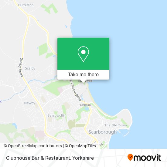 Clubhouse Bar & Restaurant map