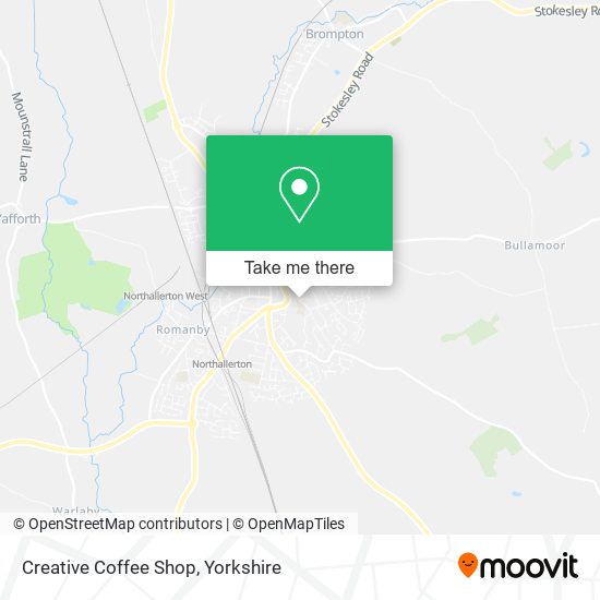 Creative Coffee Shop map