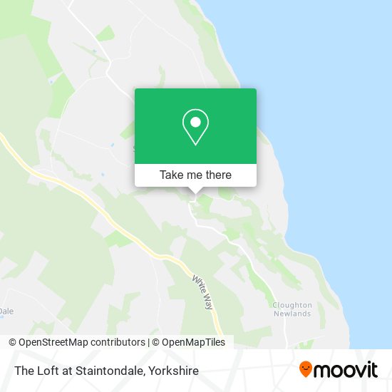 The Loft at Staintondale map