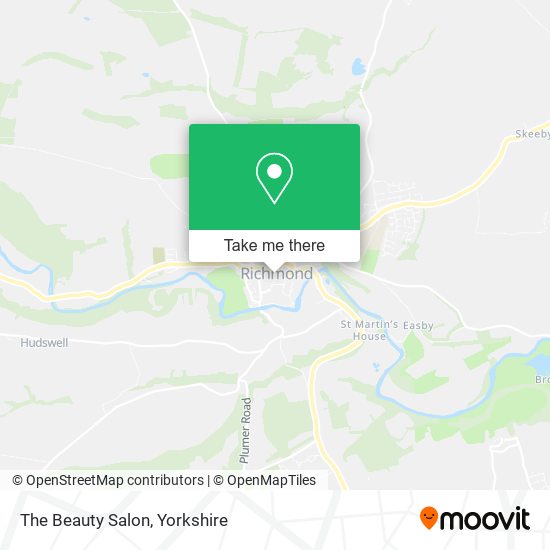 The Beauty Salon map