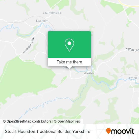 Stuart Houlston Traditional Builder map