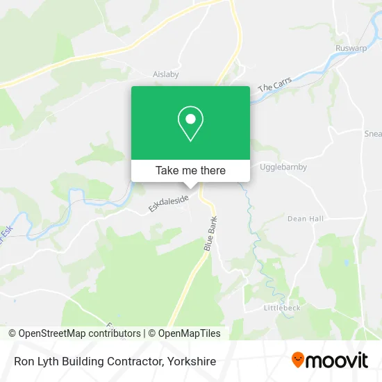 Ron Lyth Building Contractor map