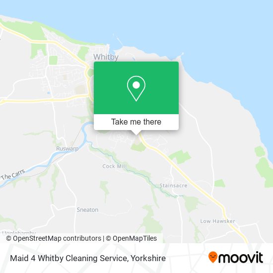 Maid 4 Whitby Cleaning Service map